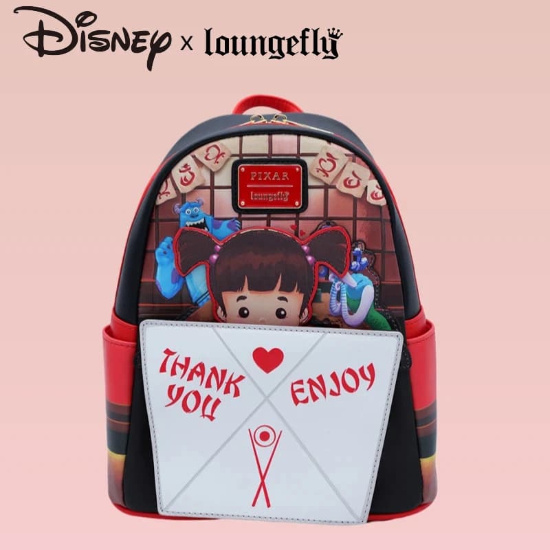 Disney Pixar Loungefly Monsters Inc. Boo Zaino Regalo alla moda per i fan di Disney e l'uso quotidiano