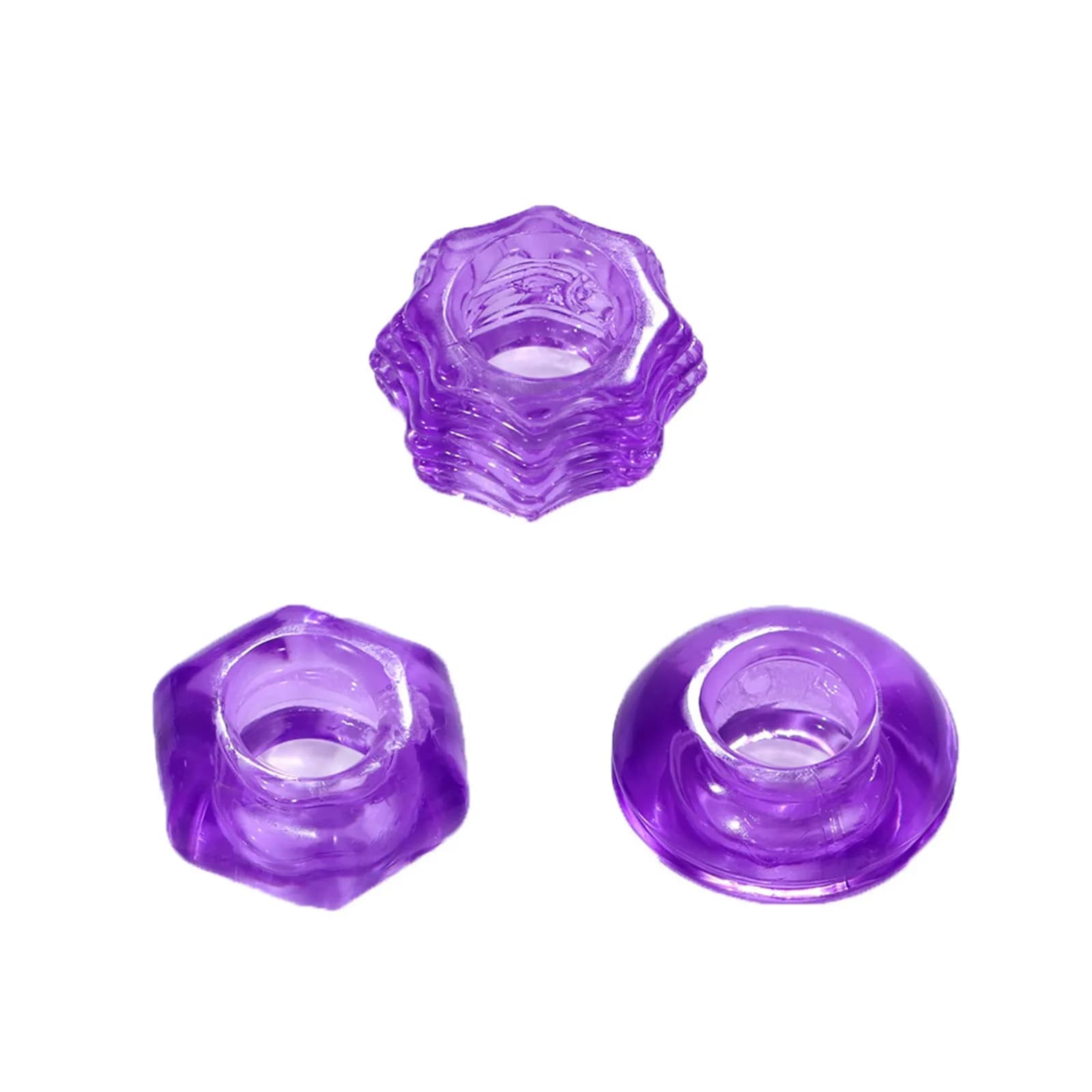 Coppia Lover Sexy Play Games Ring Men Soft Silicone Time Delay Ring