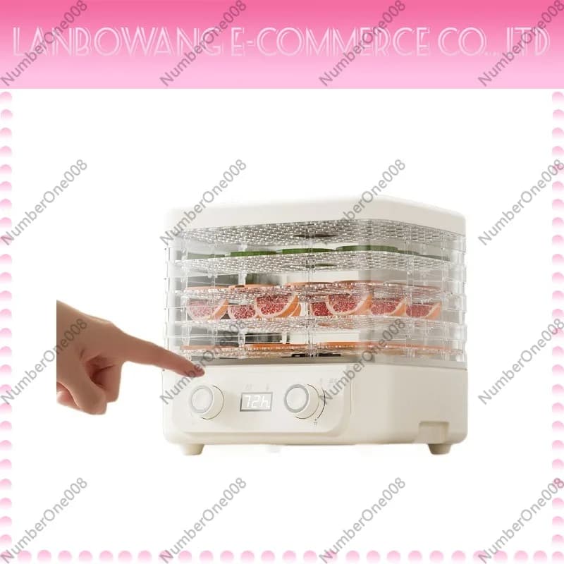 Household Food Dehydrator Machine, Multifunctional Fruit Vegetable Jerky Dryer, Electric Dried Fruit Dryer