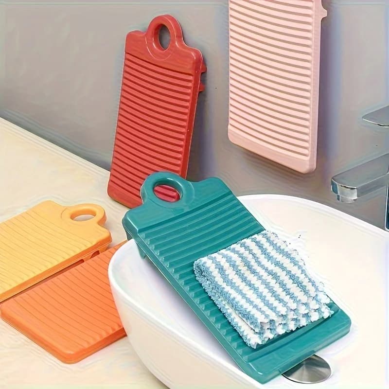 1 piece portable non-slip washbasin: a compact washbasin for underwear, clothes and laundry with handles easy to hold