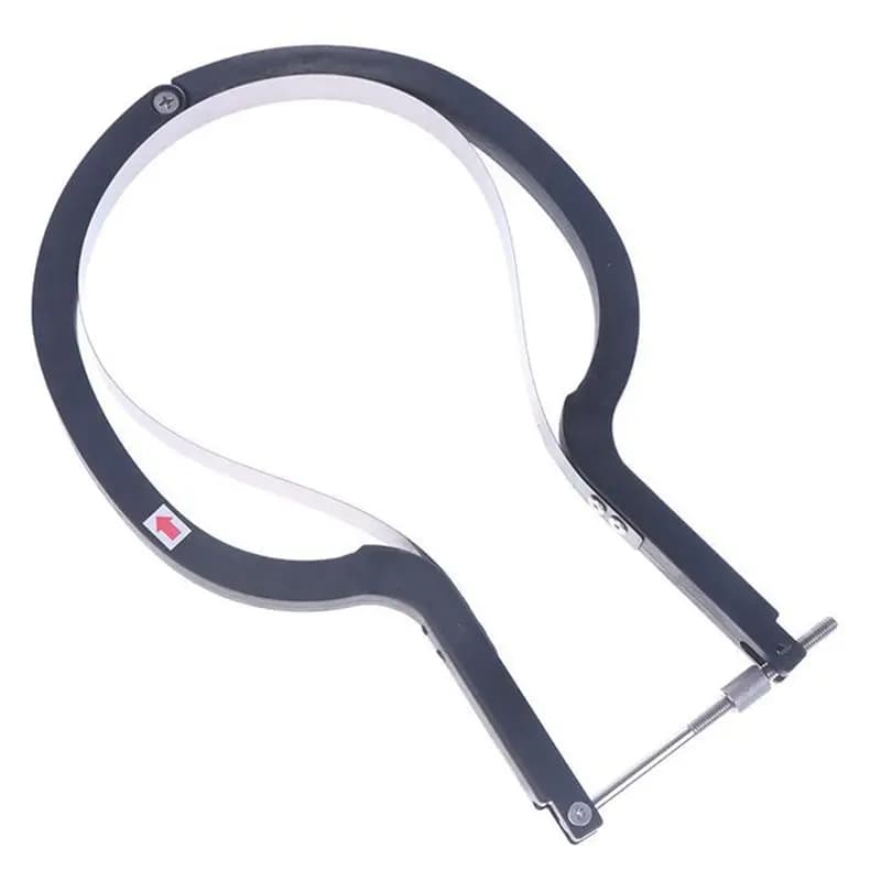 B48B-DIY Professional Ping Pong Rubber Cutting Tool, Rubber Sheet Cutting Safe, Rubber Cutting Support