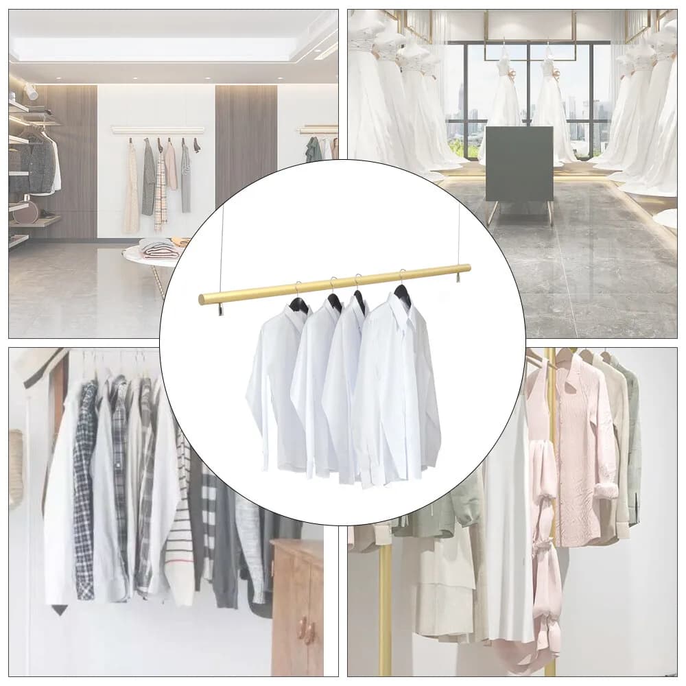 Ceiling hanger, wardrobe organizer, hanging rack