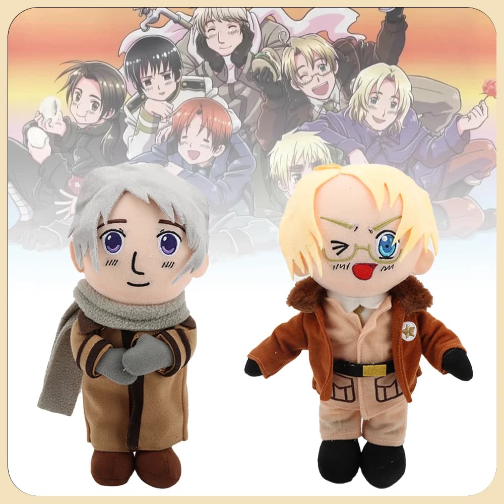 26 centimetri Hetalia Russia Bambole di Peluche Hetalia Ivan Braginsky Hetalia Axis Powers America Peluche Film Animali di Peluche Ventole Regali
