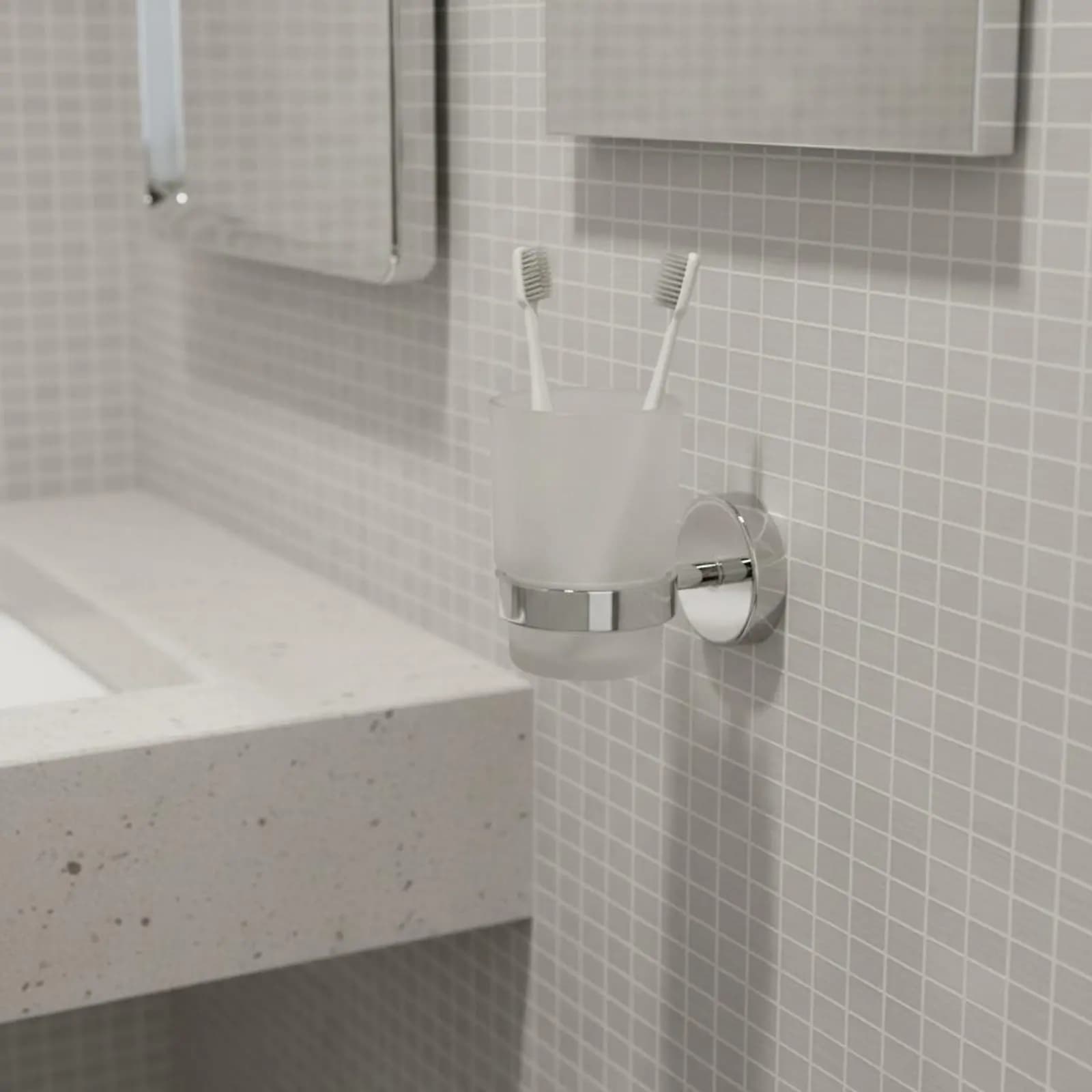 Set di 6 Pezzi: Portasciugamani e Portarotolo per Bagno, Design Moderno, Barra Portasciugamani e Set Portarotolo per Toilette