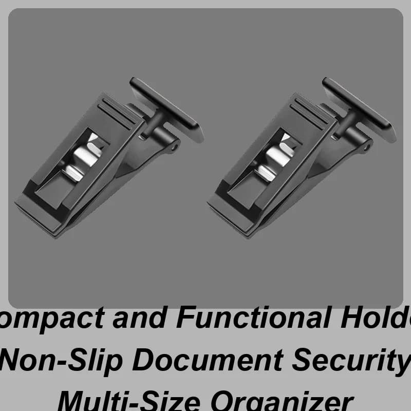 Per clip per auto generale per borsa clip per carta magnetica portaoggetti per auto 2 pezzi adesivo portaoggetti organizzatore morsetto ganci per la guida
