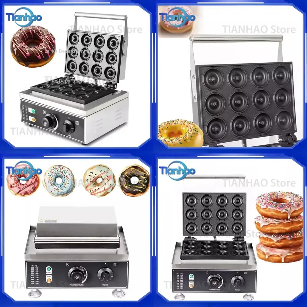 Smart Commercial Donut Maker for International Buyers with Intelligent Control Explosion Protection and Free Plug