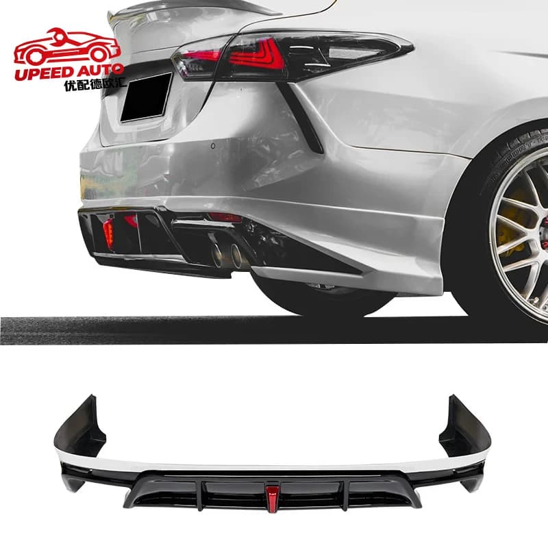 Kit Carrozzeria in Materiale PP Compatibile con Toyota Camry 8a Generazione, Include Diffusore Posteriore, Accessori Auto