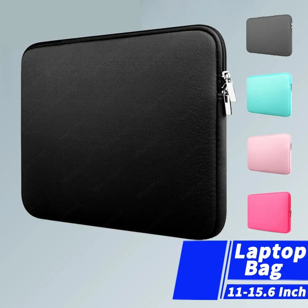 Borsa per laptop da 11-15,6 pollici, custodia portatile per laptop, borsa morbida per computer, per Xiaomi, HP, Dell, Lenovo, PC, per ufficio, viaggi, affari