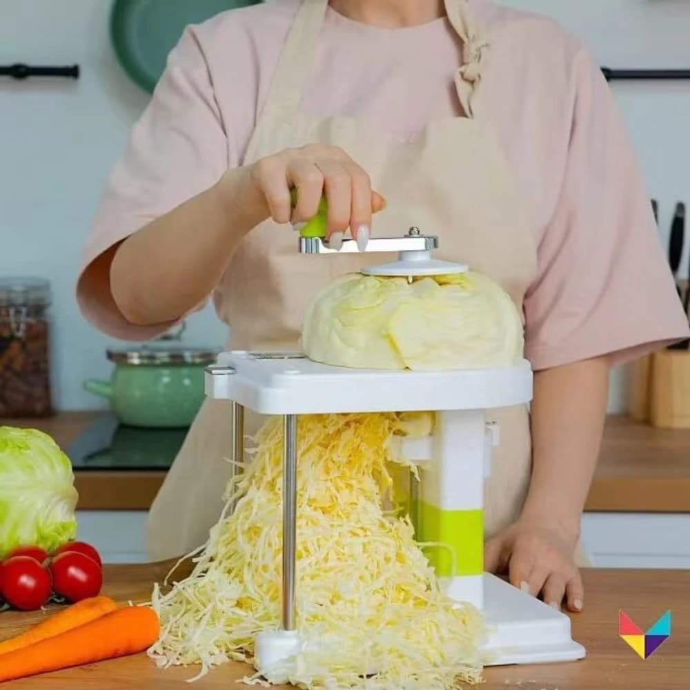 Affettatrice per cavolo Gadget da cucina Spiralizzatore per verdure in acciaio inossidabile Affettatrice a spirale Pasta Spaghetti Maker Trituratrice per cavolo