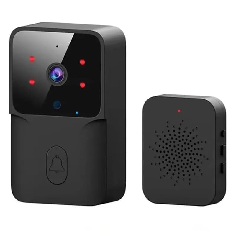 Campanello Video HD ABKI con Comunicazione Bidirezionale, Visione Notturna, Facile Installazione, Uso a Lungo Termine, Privacy Migliorata
