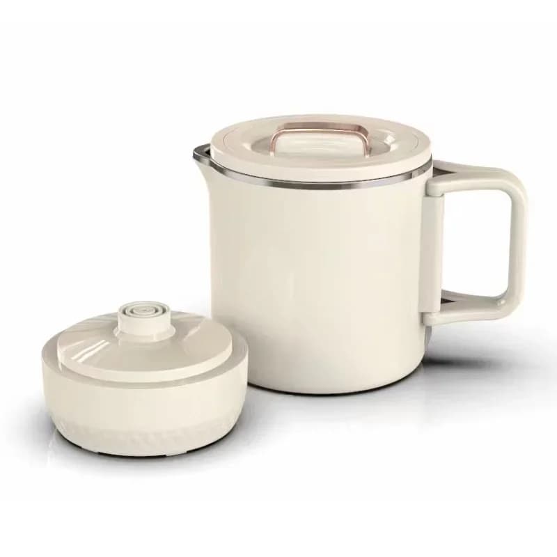 For the New 800ml Small Electric Kettle Foldable 3 in 1 Multifunctional Electric Travel Kettle Home Rice Stove HotPot