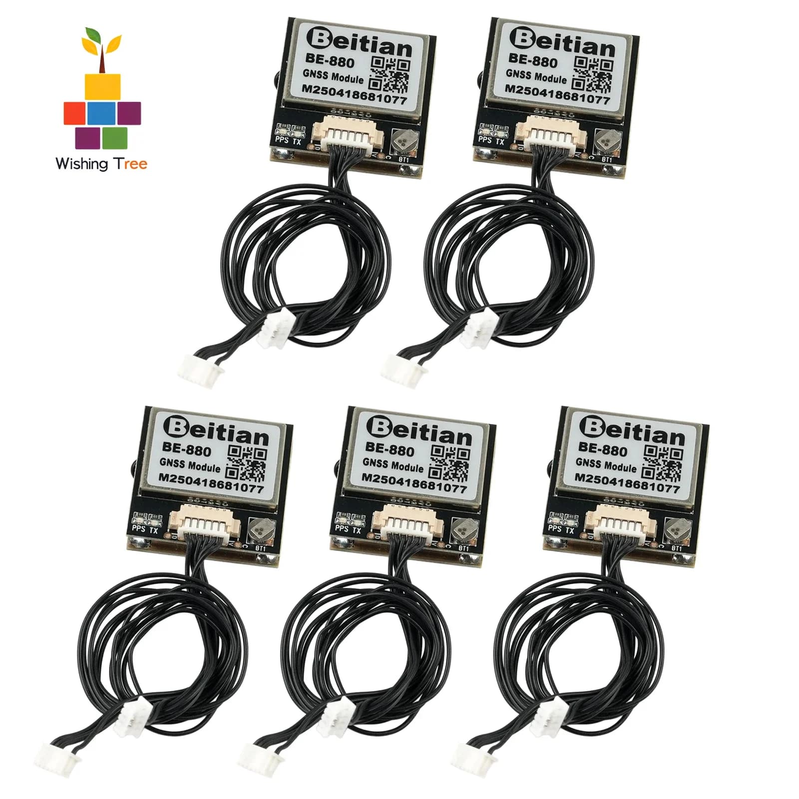 GPS module Beitian BE-880 with flash memory compass 28x28x11mm Navigation position for RC drone