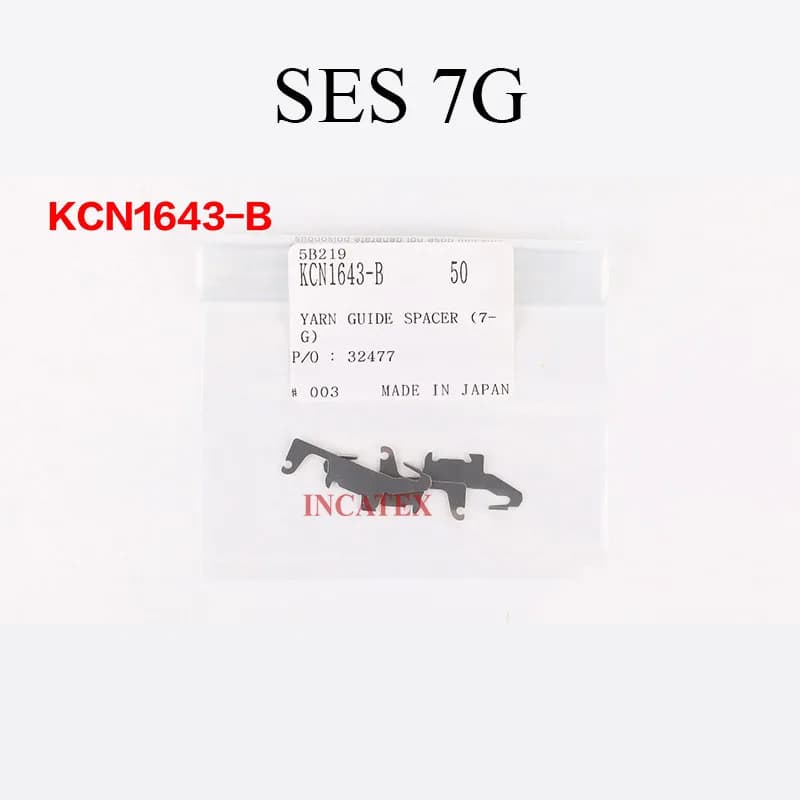 50 pezzi guida filato per maglieria distanziatore KCN1643-B per macchina per maglieria SHIMA SEIKI ago SES 7G