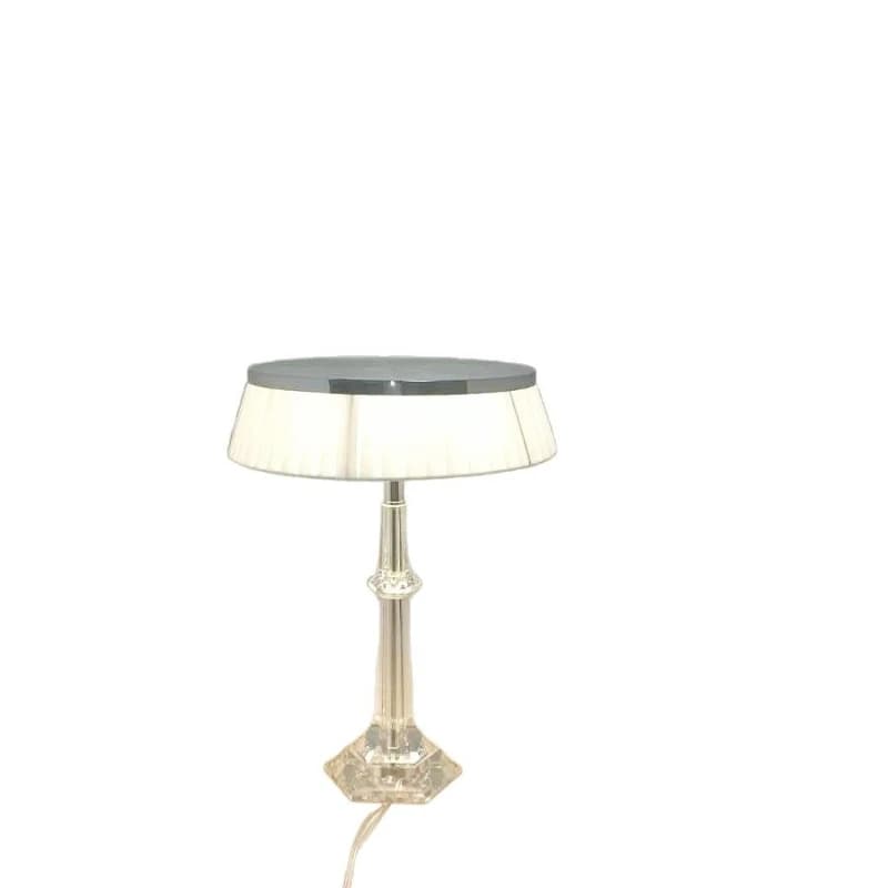 Lampada da scrivania moderna in cristallo, luce per soggiorno, lampada d'atmosfera di lusso, lampada da camera da letto