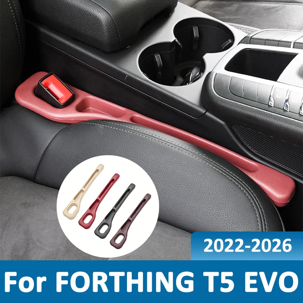 Per FORTHING T5 EVO 2022 2023 2024 2025 2026 2 Pezzi Strisce Universali Anti-Perdita per Sedili Auto, Riempitivi Laterali per Fessure, Accessori per lo Stoccaggio