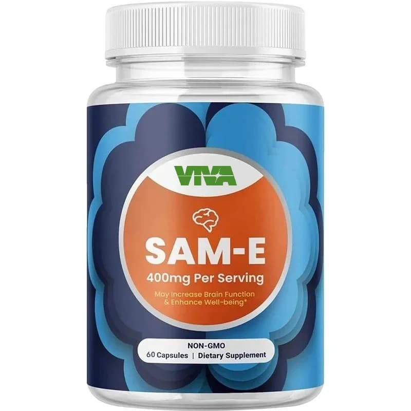 Sam And Vitamin Supplements - Vitamin B12, Supplements for Brain Intelligence and Natural Supplements -60 Capsules