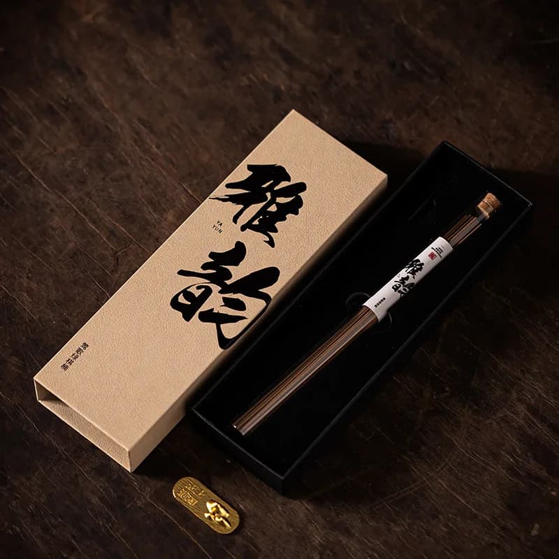 Confezione Regalo di Bastoncini d'Incenso Naturale, Agarwood Red Earth per Culto, Studio, Meditazione, Calma la Mente, Purifica l'Aria, Bastoncini di Joss