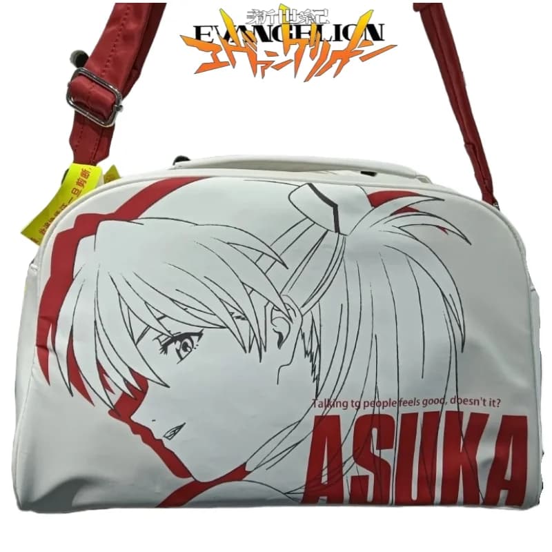 EVA Asuka? Langley Soryu Ikari Shinji One Shoulder Crossbody Bag Creative ins High Value Print Casual Portable Commuter Tote Bag
