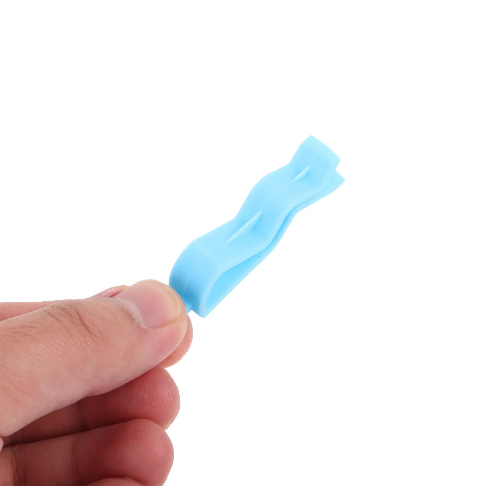 20 Pezzi Morsetti in Plastica per Sacchi della Spazzatura, Clip Antiscivolo Resistenti per Bidoni della Spazzatura, per Casa, Hotel, Ristorante, Supporto per Sacchi dei Rifiuti