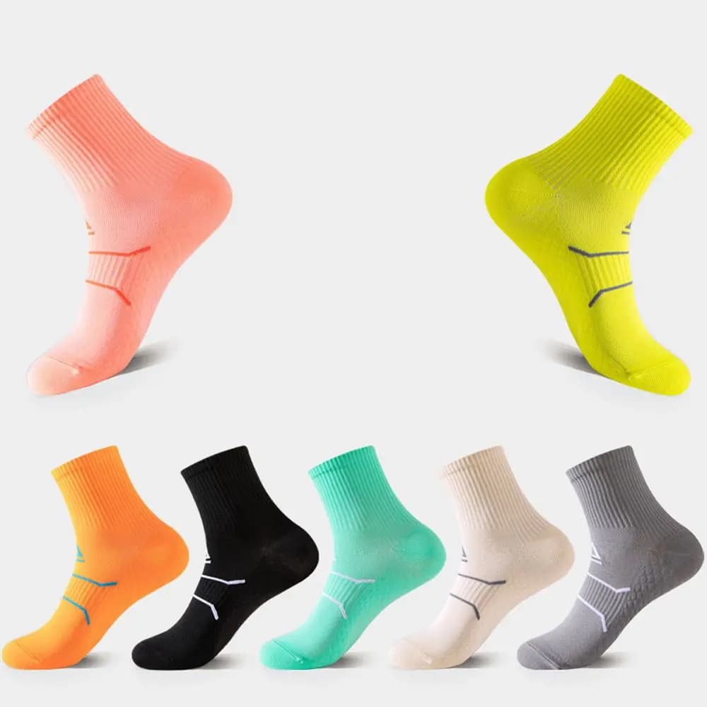 Calze corte da corsa professionali per maratona da corsa donna uomo calze a compressione traspiranti Anti Anti-attrito assorbenti dal sudore