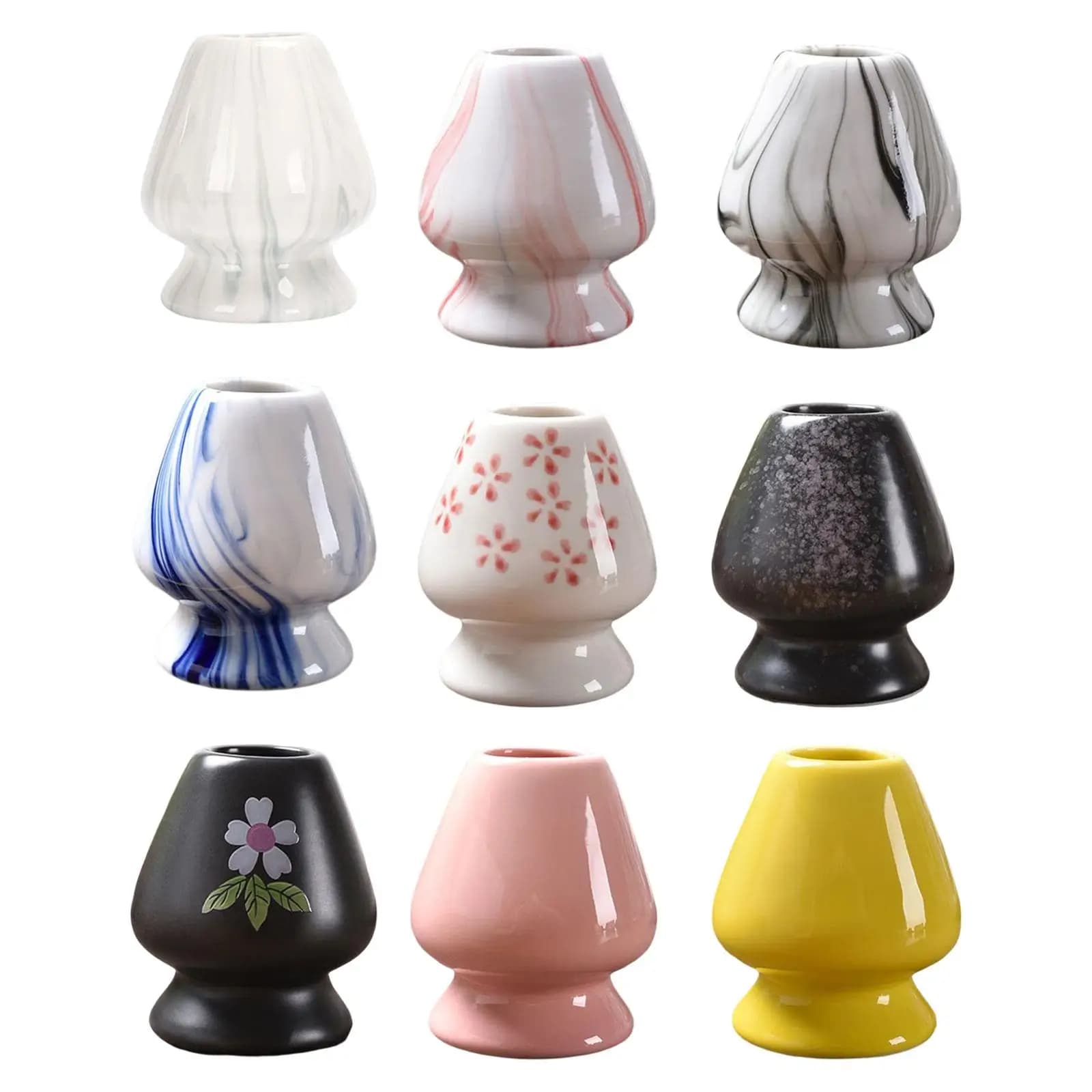 Porta frusta Matcha giapponese Teaware cerimonia Matcha contenitore per frusta Matcha supporto per frusta fatto a mano per sala da pranzo casa Teahouse