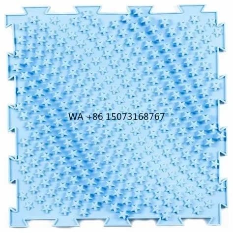 Tappetino da gioco multifunzionale giocattolo morbido puzzle 3D TPE per cuscino da allenamento per integrazione sensoriale per bambini e bambini piccoli