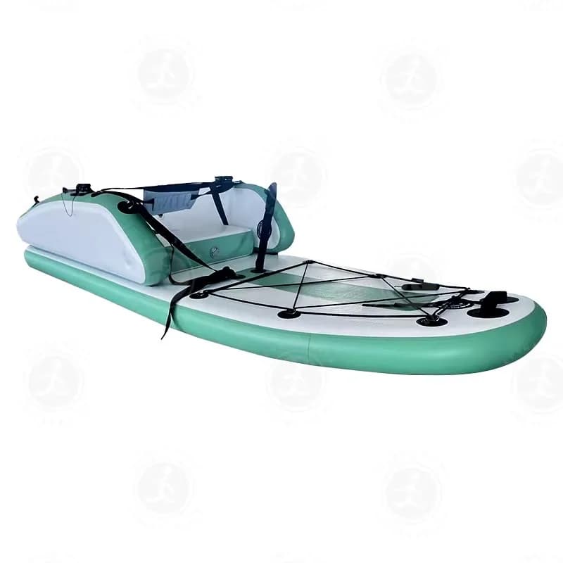 Borsa gonfiabile da fiume per la pesca Kayak superiore Barca da paddle ad ala Kayak gonfiabile