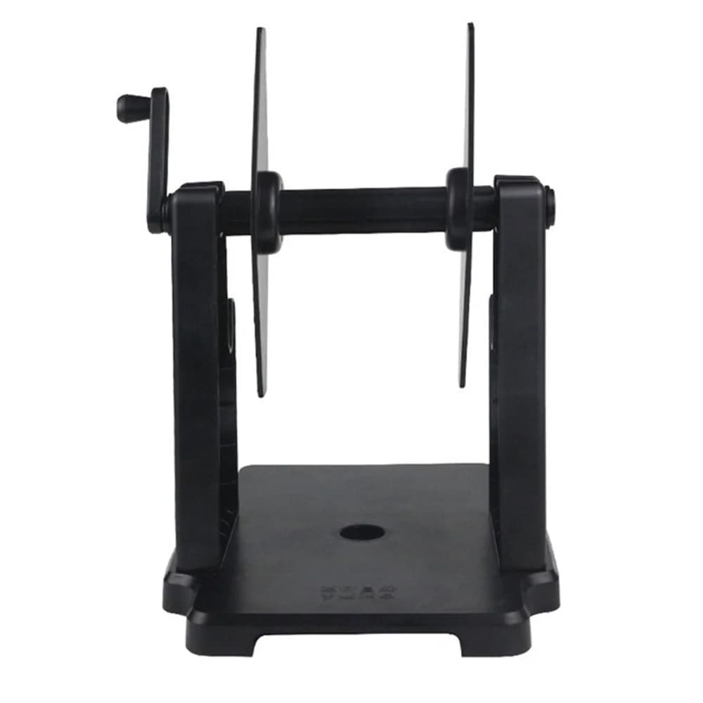 【Nuovo buono dell'utente!】 Porta etichette per rotoli esterni, porta carta impilabile Fanfold 2 in 1 per stampante termica per etichette da tavolo
