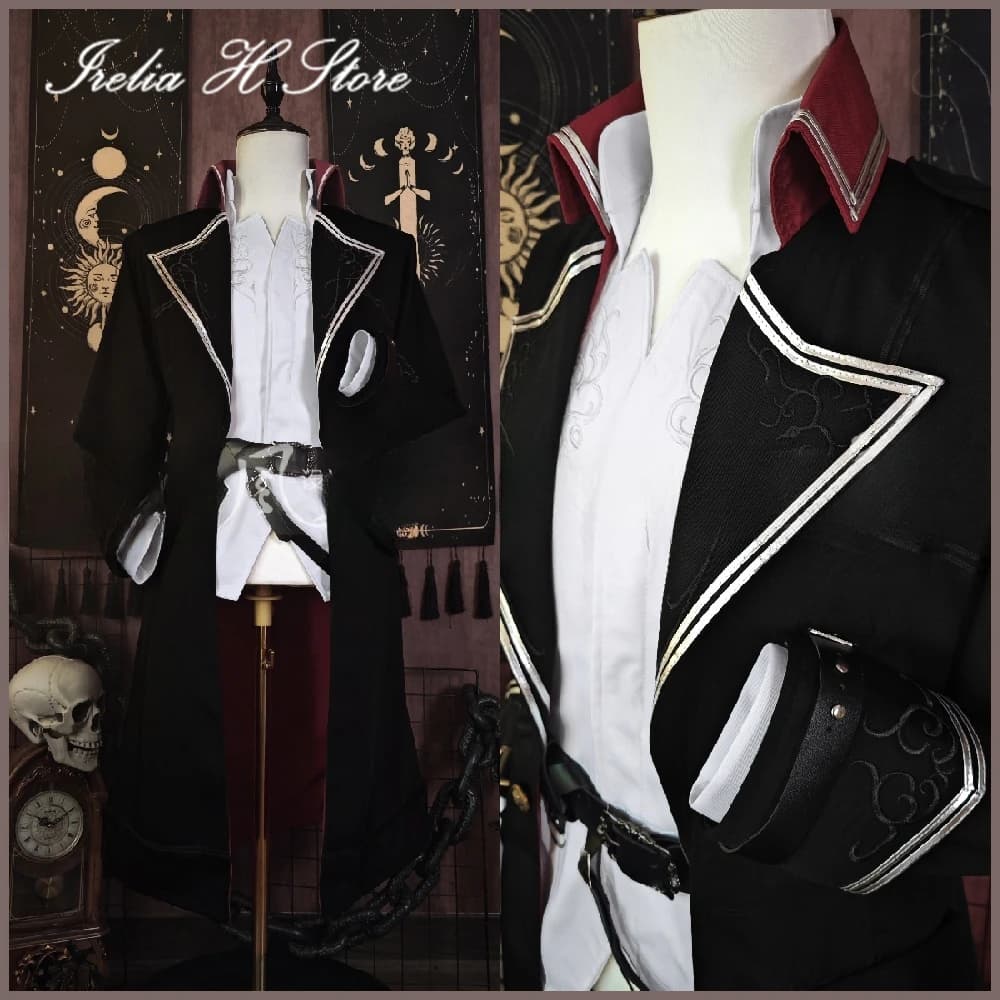 Irelia H Store Custom Size Anime Leonard Mitchell Costume Cosplay Unfiorm Suit for Male Halloween Costumes