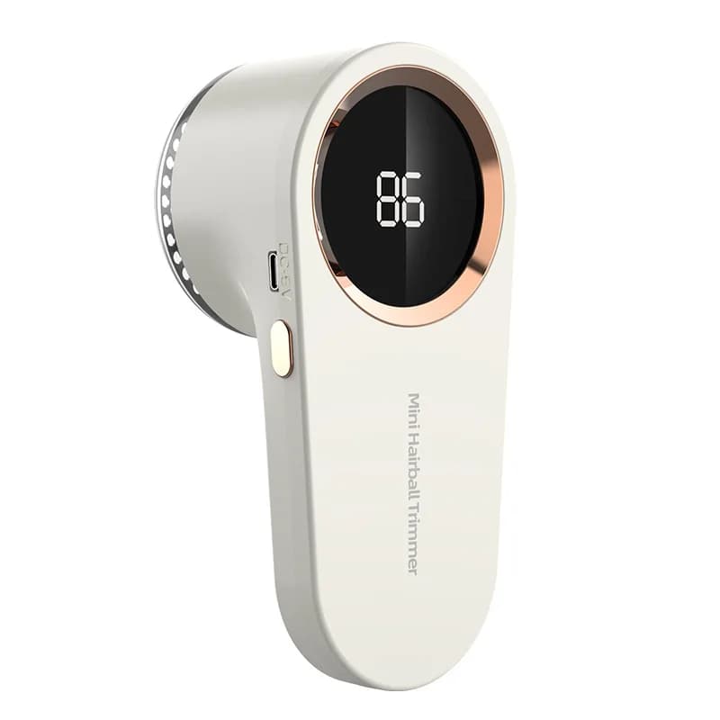 Levapelucchi elettrico digitale a LED, levapelucchi per pellet, per abbigliamento, maglione rasoio per tessuti Fuzz ricaricabile tramite USB