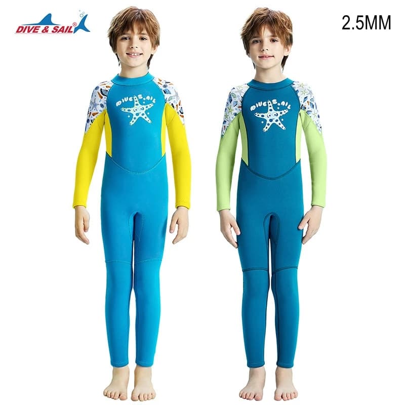 2.5MM Underwater Diving for Children, to Maintain Heat, for Underwater Fishing, Kayak, Water Sports, Swimming, Diving, Snorkeling, Drifting, Surfing