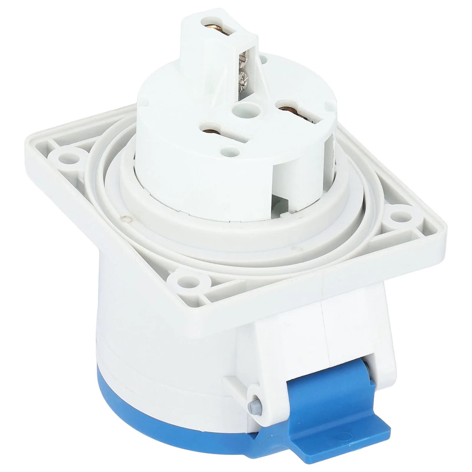 Connettore Industriale a 3 Pin 2P+E IP44 Impermeabile, Presa Aviazione a Montaggio Nascosto, Connettore Industriale Impermeabile AC 32A