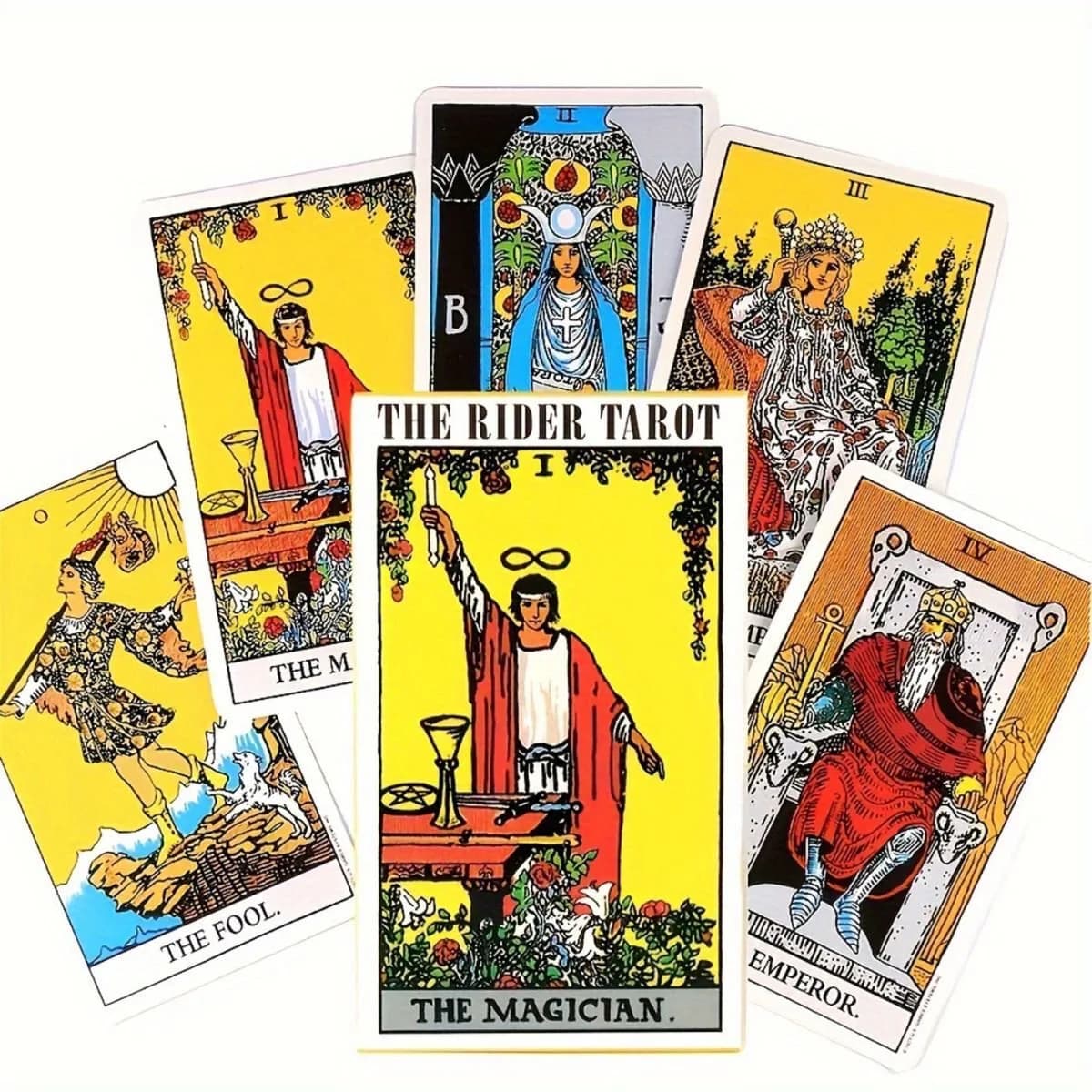 Classici The Rider Tarocchi Carte Un mazzo da 78 con guida carta Oracle Edizione divinazione inglese Borad Giochi di gioco Giocattolo