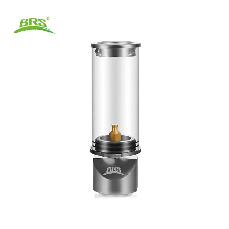 BRS-55 Outdoor Gas Lantern, Candle Effect Lamp, Tent Portable Lantern, Lantern with Glass Mantle, Camping Equipment