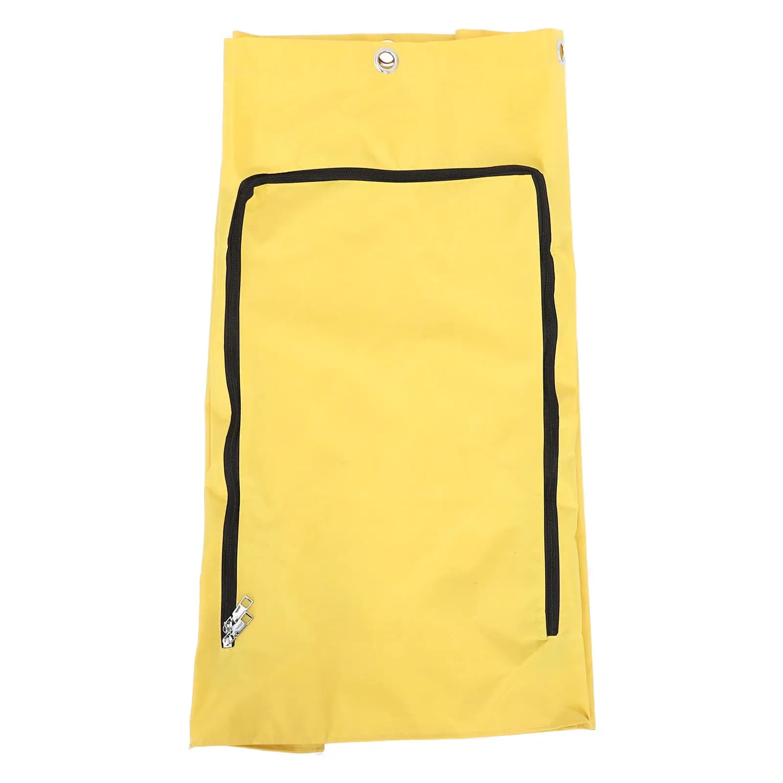Replacement Janitorial Cart Bag Thickened Waterproof Large Capacity Industrial Cleaning Cart Zipper Bag Housekeeping Laundry