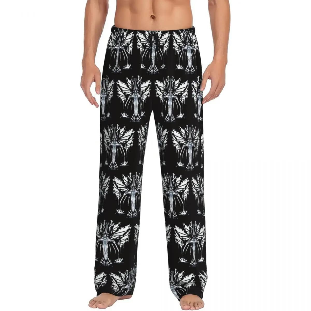 Pantaloni da pigiama da gioco Ultrakill personalizzati Pantaloni da notte da uomo con tasche