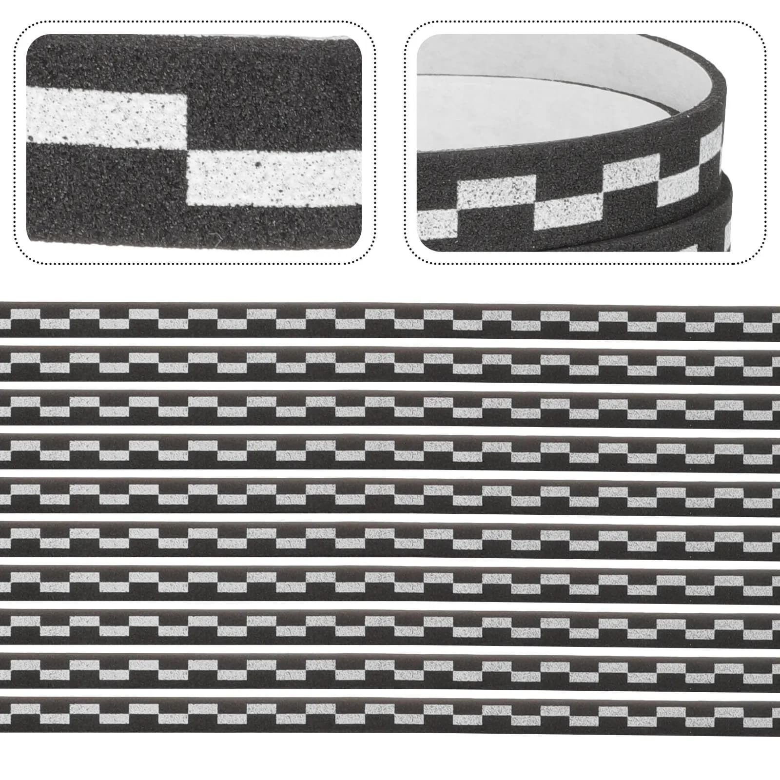 Side Protective Tape for Ping Pong Eva Rack, Long Rack Absorber with Chest Motive, Vivacious Colors, Comfortable Grip