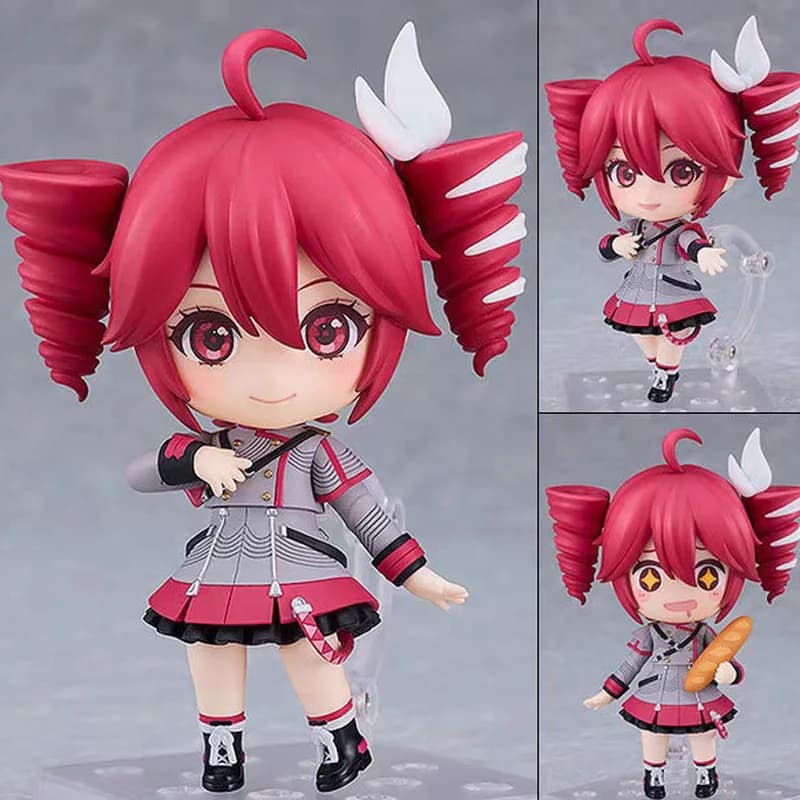 2344 Nendoroid Kasane Teto Action Figure Anime con Viso Intercambiabile, Modellino da Collezione con Accessori Extra, Decorazione da Scrivania per Appassionati di Anime