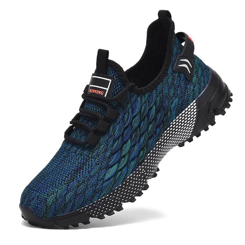 Nuove scarpe casual da uomo in rete traspirante, scarpe da corsa alla moda, morbide e comode, scarpe da uomo per lo sport e il tempo libero all'aperto.