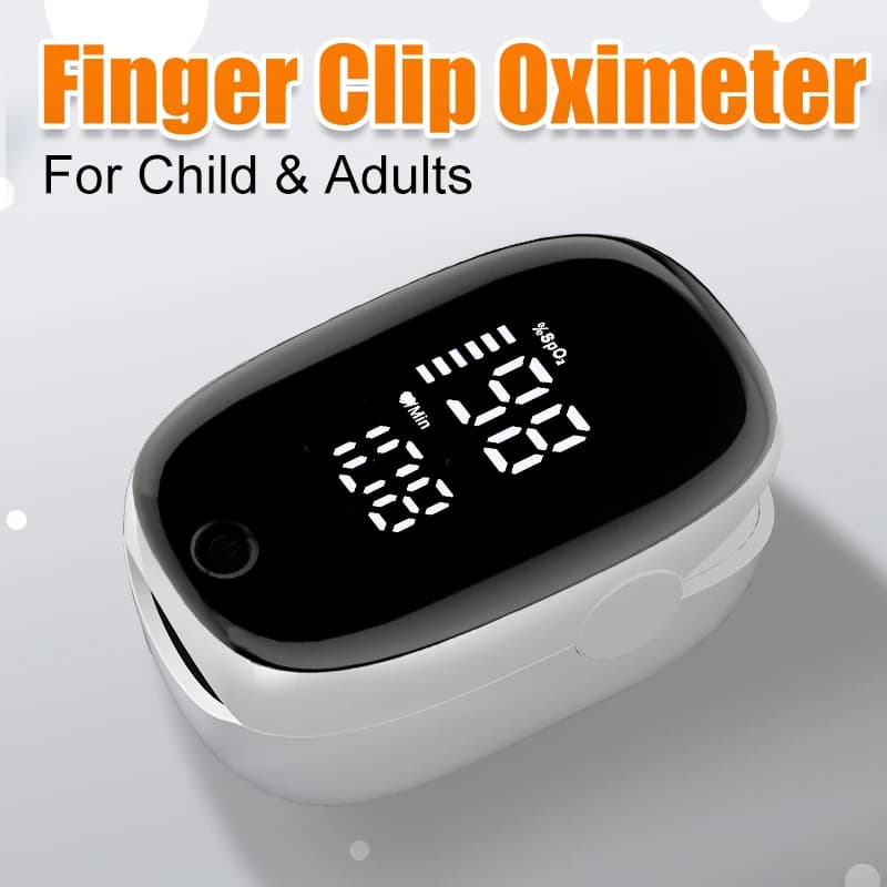 JUSTLANG Infermieristica Medica Pediatrico Ossimetro Ossigeno Saturemeter Monitor Ossimetro Infantile Ossigeno Ossimmetrico Frequenza Cardiaca
