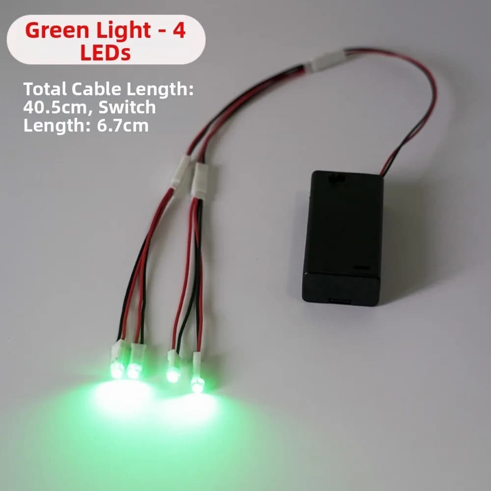 New Handmade DIY Creative Model Light 3V Small Ultra Bright LED Lamp Beads Four Headed Night Light