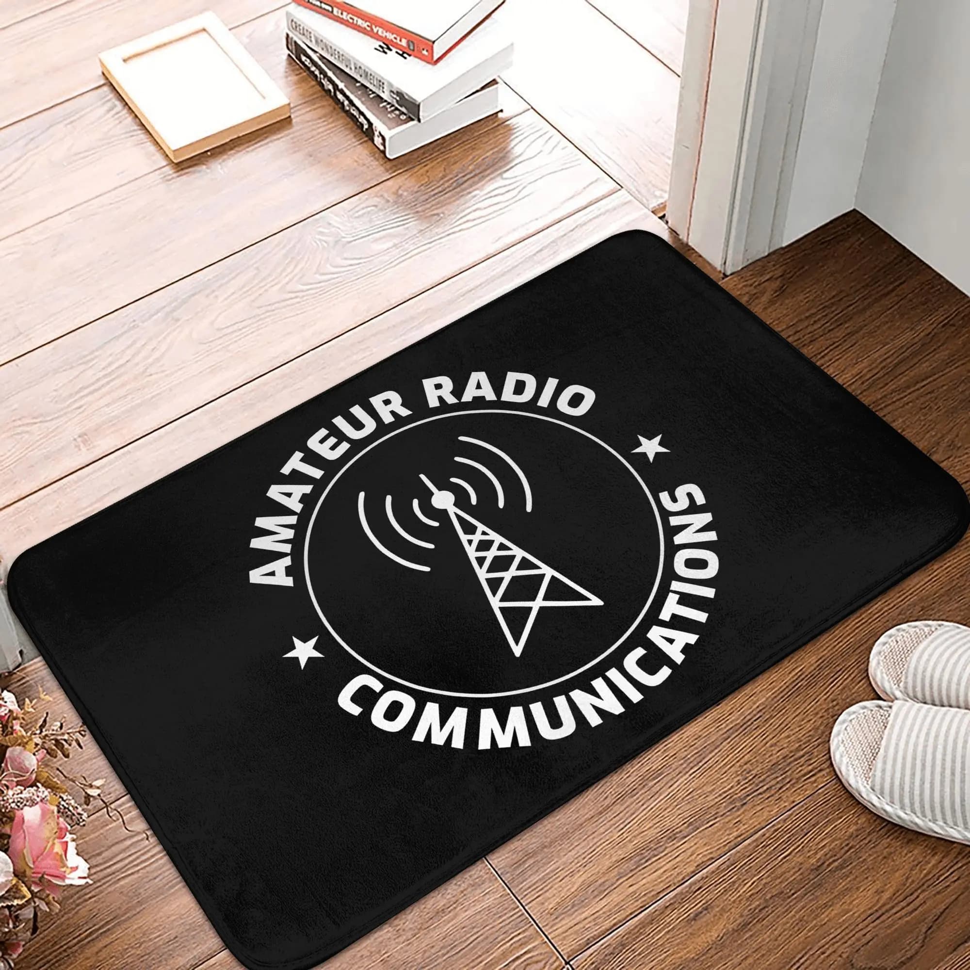 Amateur Ham Radio Operator Regalo Zerbino Zerbino Antiscivolo Bagno Cucina Giardino Tappeto 40 * 60 cm