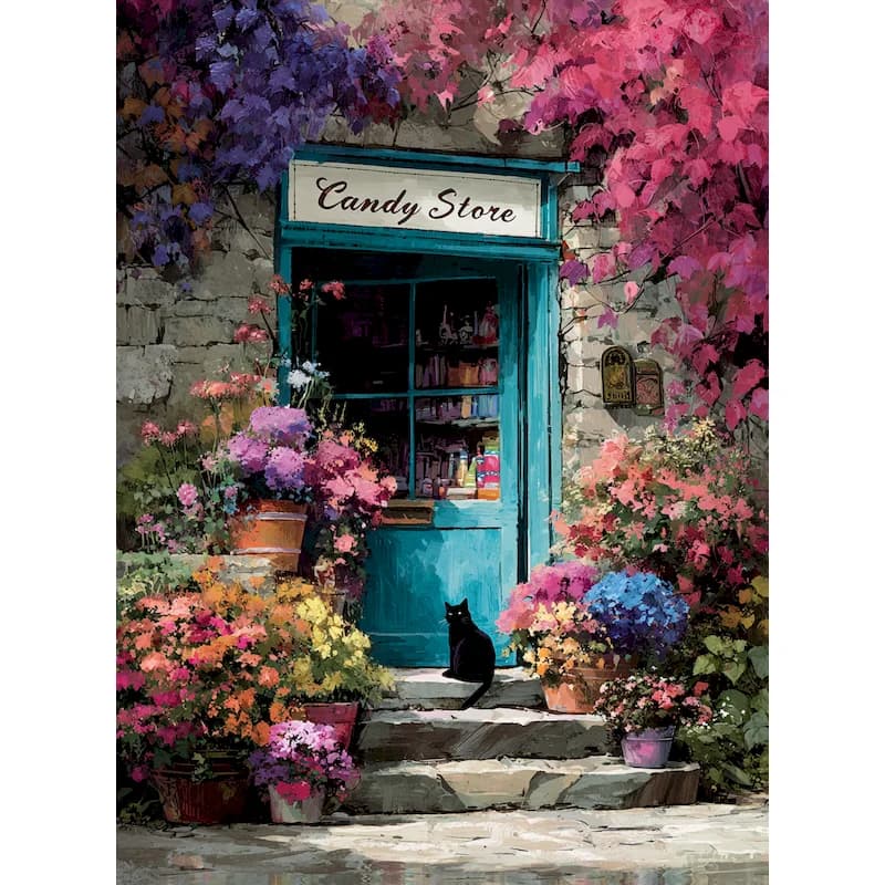 GATYZTORY Oil Painting By Numbers City Landsape For Adult Kit DIY Frame HandPaint Canvas Drawing Paint Unique Gift Home Decor