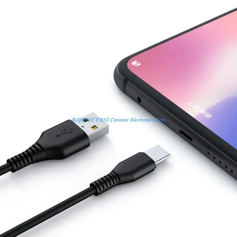 Splitter per caricabatterie per cellulare da 2 in 1 micro USB C cavo per il cavo carica del dispositivo a due tipi C per il