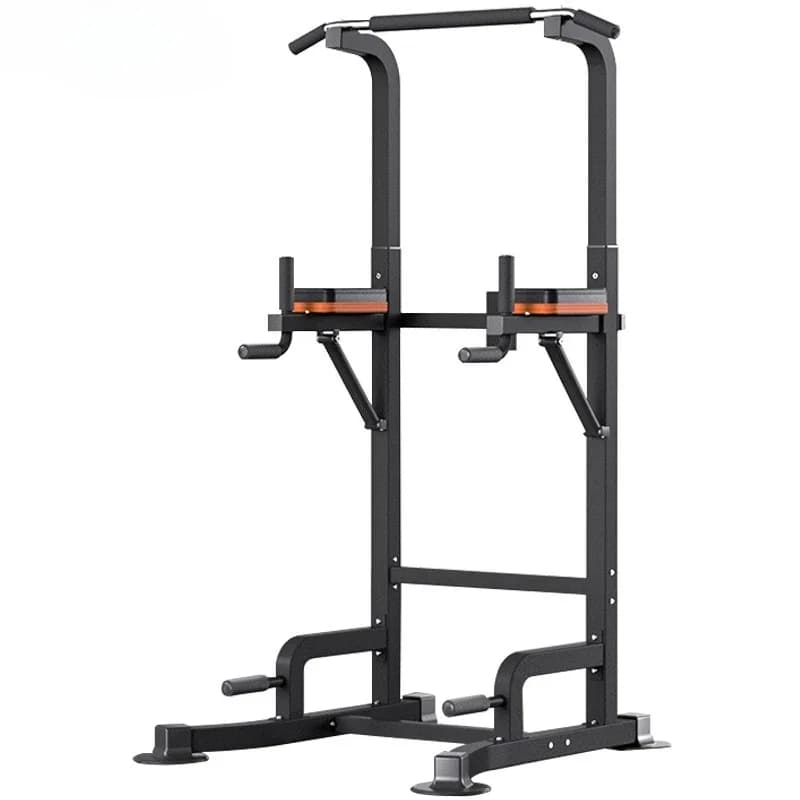 Parallel bars equipment for domestic tractions extending horizontal landing bar unipolar equipment for home fitness exercises