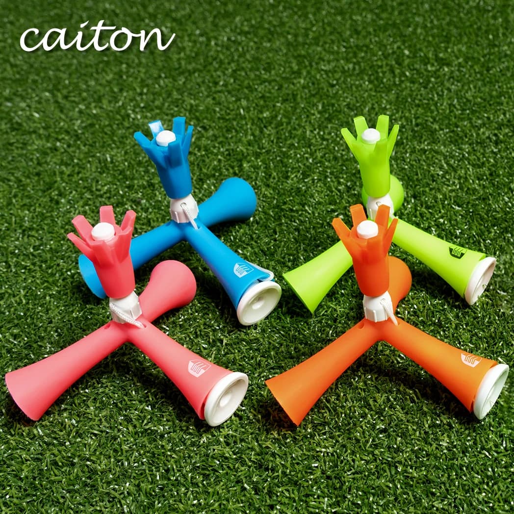 Caiton 1 maglietta da golf triangolare regolabile, design per madre e bambino, clip magnetica per cappello compatibile, durevole, stabile, riutilizzabile, 4 colori