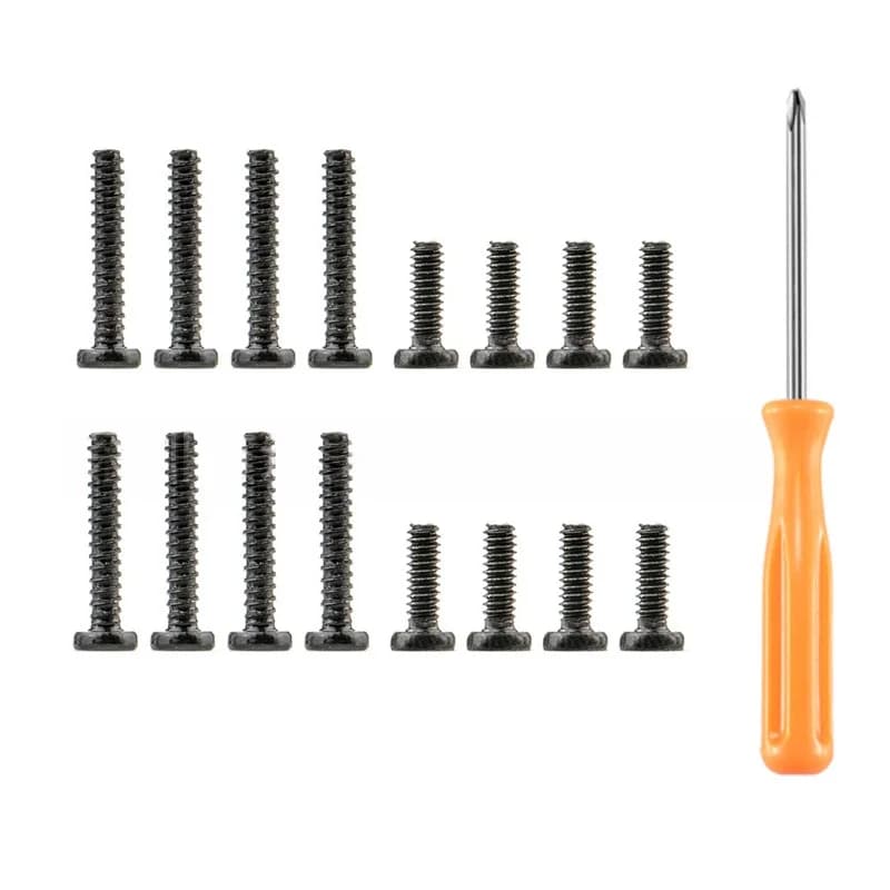 Kit di Viti per Riparazione Steam Deck, Set di Accessori per Riparazione Cover Posteriore Gamepad, Viti di Ricambio per Console di Gioco