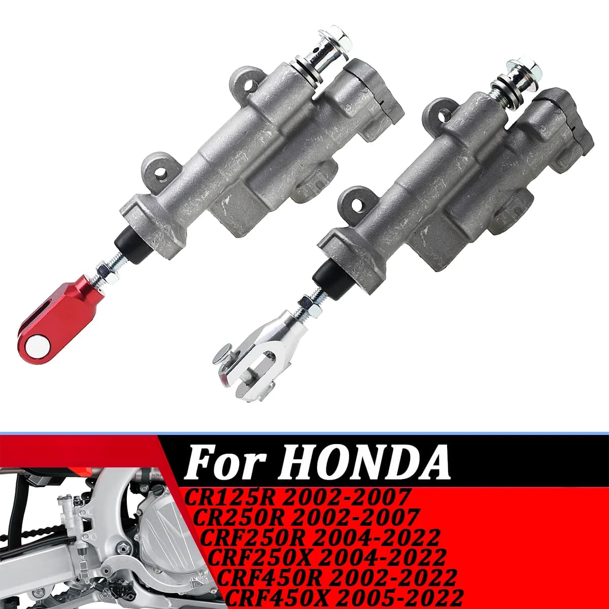 Dirt Bike Moto Posteriore Pompa Cilindro Maestro del Freno Idraulico Per Kayo T4 T6 BSE 50cc 70cc 110cc 125cc 150cc 250cc ATV Pit Pro