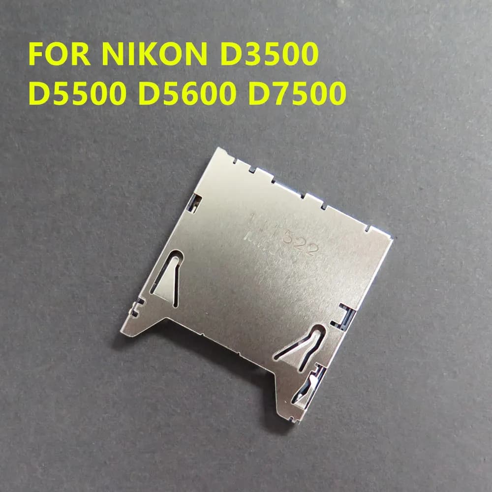NUOVO Per Nikon D7500 D5500 D5600 D3500 Z50 Slot Per Schede di Memoria SD Lettore di Montaggio Della Macchina Fotografica di Ricambio Pezzo di Ricambio