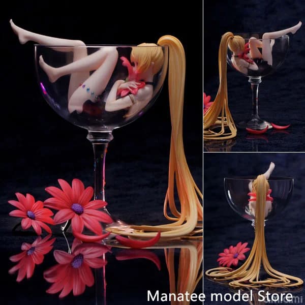 RIBOSE Original Glass Girl -Lily Wine 1/8 figura completa Action Figure in PVC modello Anime Toys Collection Doll Gift